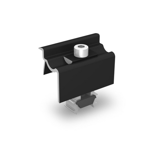 K2 Universal End Clamp OneEnd, black