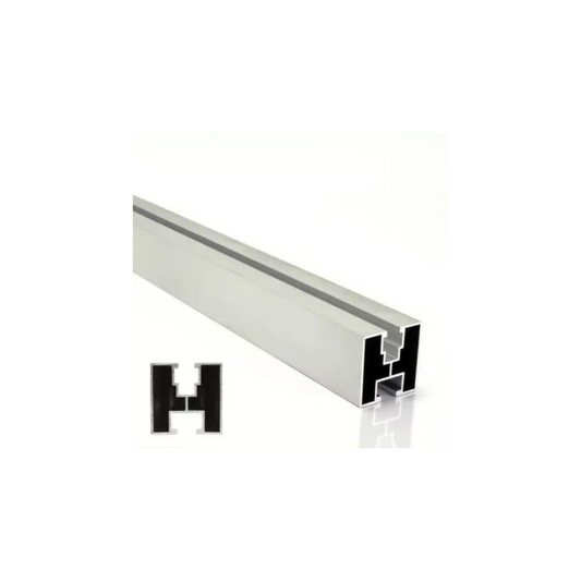 3 m Montageschiene Solarprofil 40x40mm Aluminium