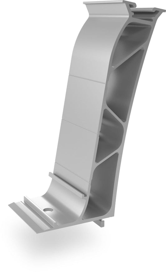 K2 Flachdach Ständer 10 Grad Montage